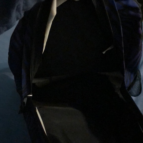 Jansport Purple and Blue Tiger Backpack - Picture 4 of 7